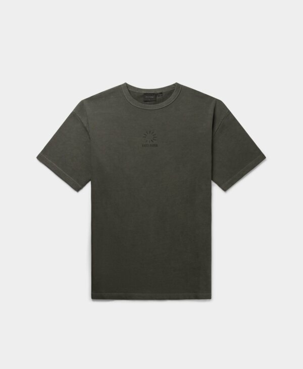 Obsidian Black Buffering Oversized T-Shirt - Daily Paper