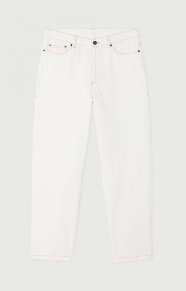 Jean Droit Jozastreet Off White - American Vintage