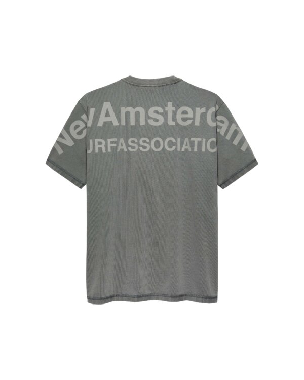 Big Logo Tee Steel Grey - New Amsterdam Surf Association