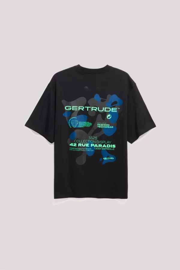 Tee-shirt Leonce Camo Black - Gertrude