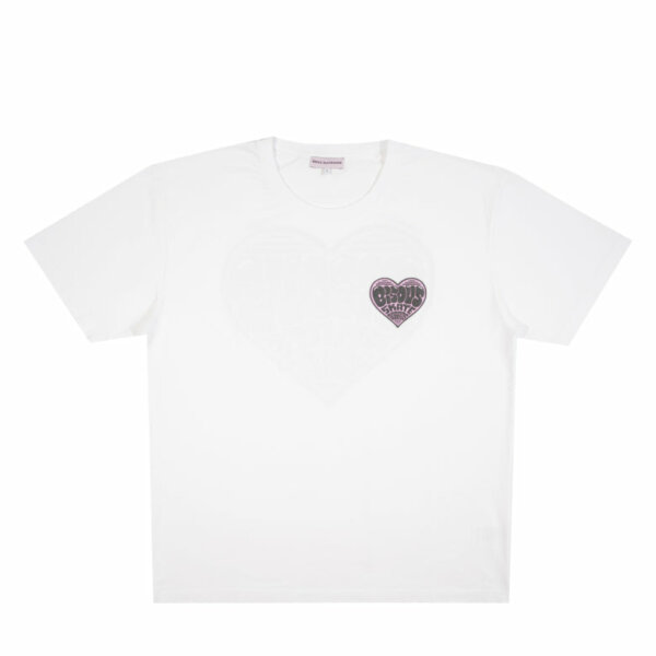 T-shirts Heart White - Bisous – Image 2