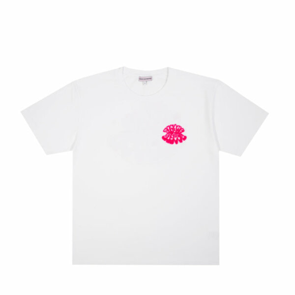 T-shirts Lips White - Bisous – Image 2