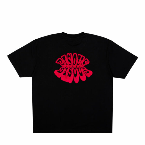 T-shirts Lips Black - Bisous