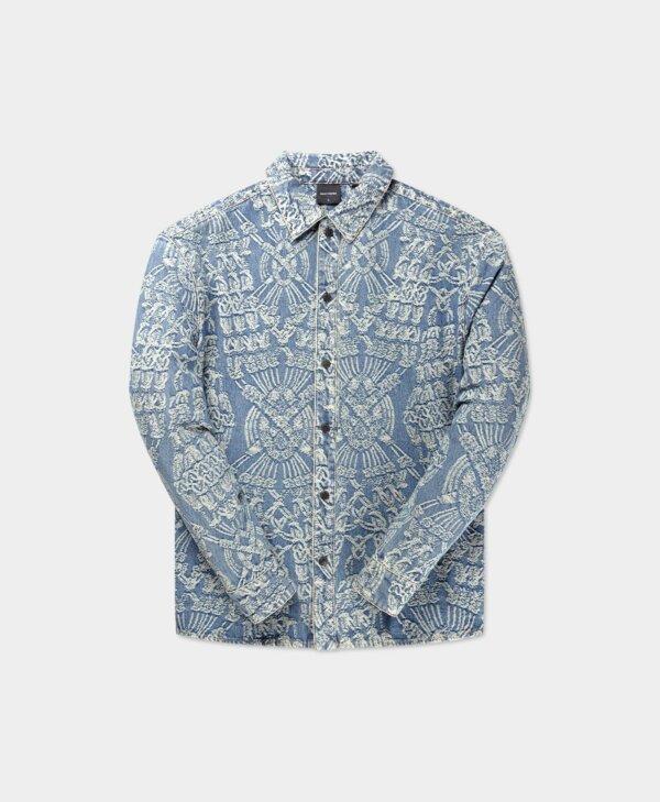 Mid Blue Macrame Rahul Shirt - Daily Paper