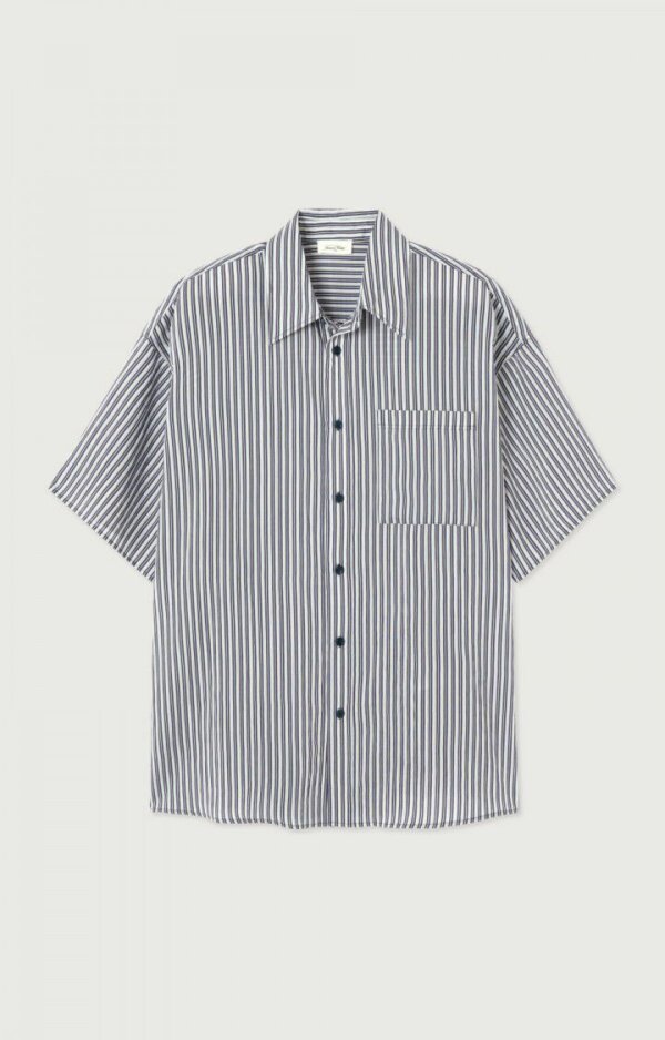 Chemise Zivow Rayures Ocean - American Vintage