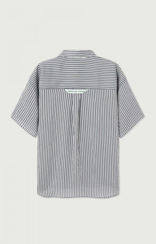 Chemise Zivow Rayures Ocean - American Vintage – Image 2