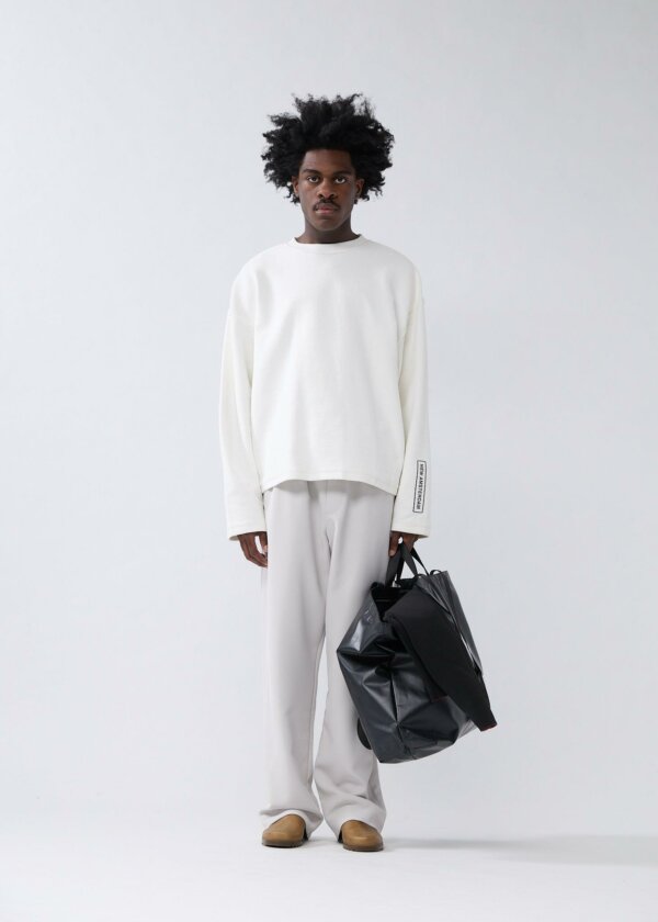Inside Out Crewneck White - New Amsterdam Surf Association – Image 3
