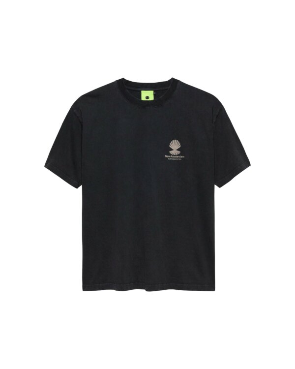 Oyster Tee Black - New Amsterdam Surf Association – Image 2