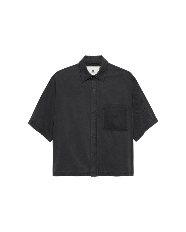 Denim Shirt Washed Black - New Amsterdam Surf Association