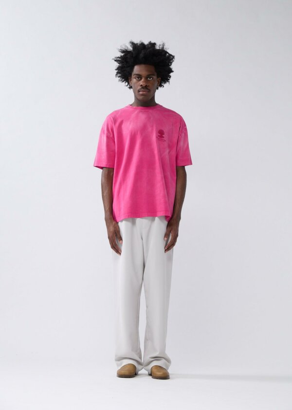 Oyster Tee Magenta - New Amsterdam Surf Association – Image 4