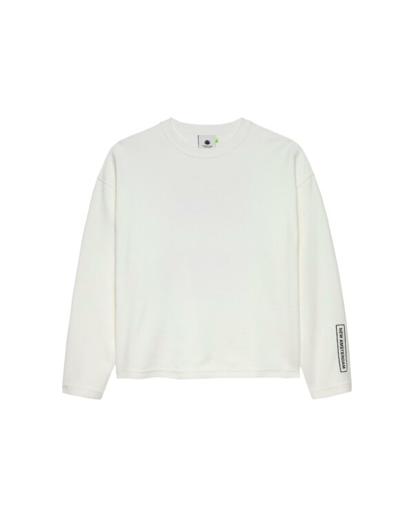 Inside Out Crewneck White - New Amsterdam Surf Association