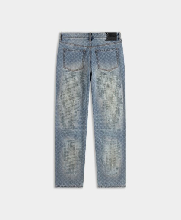 Blue Destroyed Amba Jeans - Daily Paper – Image 2