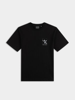 Black Shadow Grid T-Shirt - Daily Paper