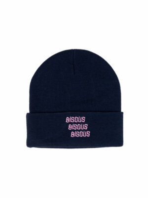 Beanie X3 Navy - Bisous