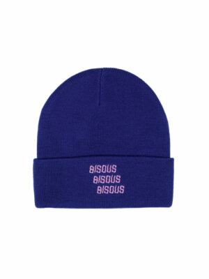 Beanie X3 Royal blue - Bisous