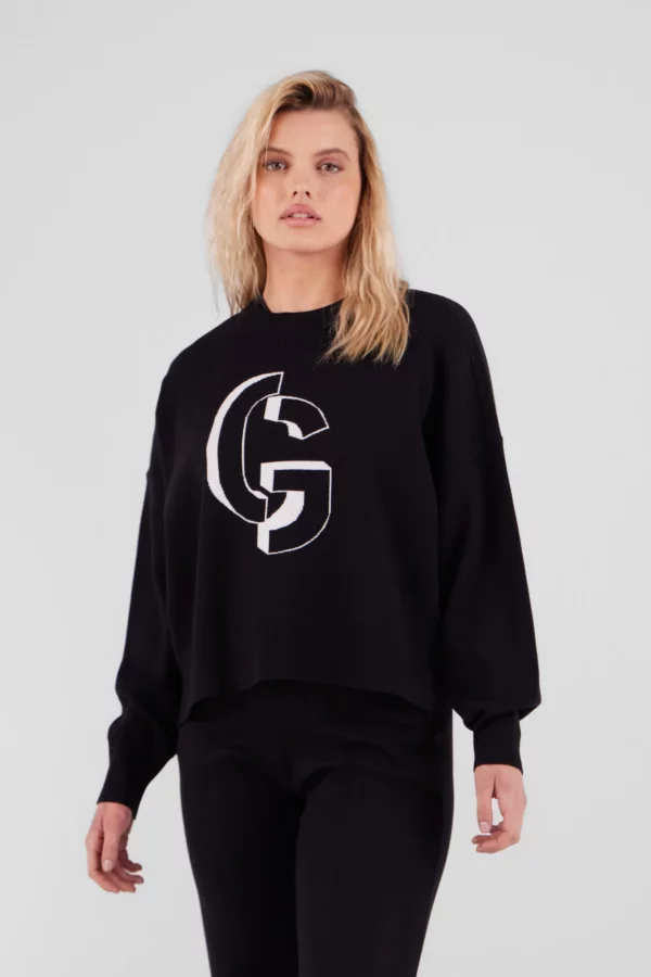 Pull Femme Natalia Noir - Gertrude – Image 2