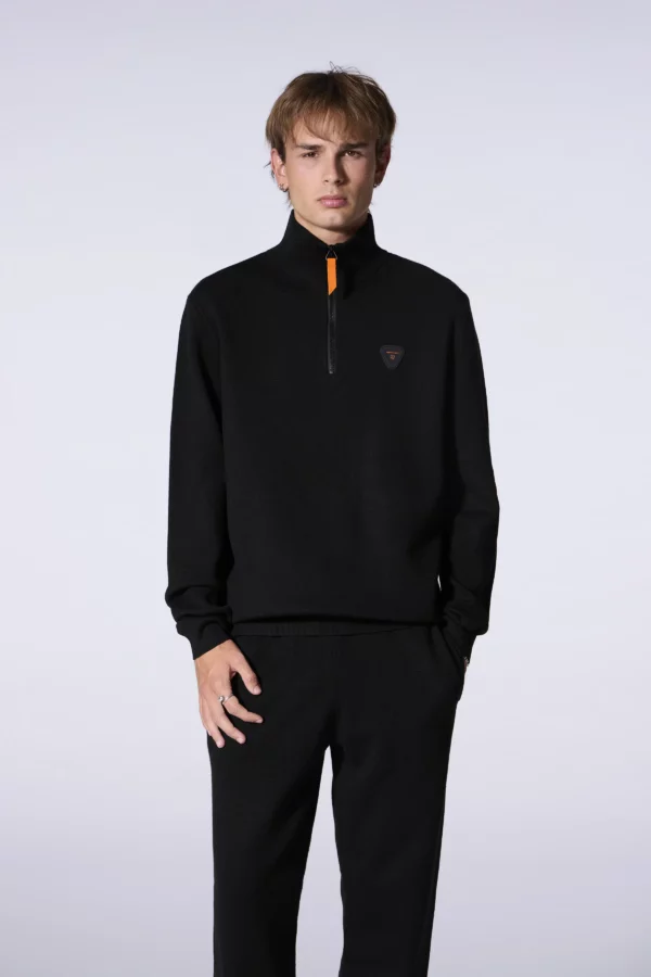 Pull Lewis Patch Noir - Gertrude – Image 2