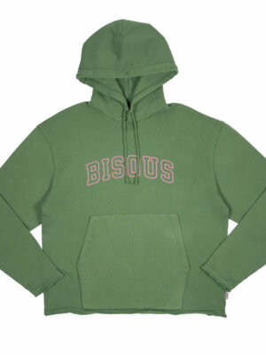 Hoodie College Used Green - Bisous
