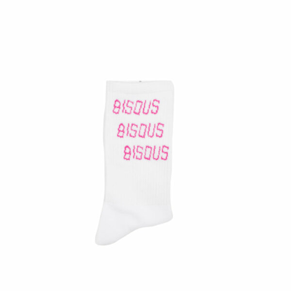 Socks X3 White/Pink - Bisous
