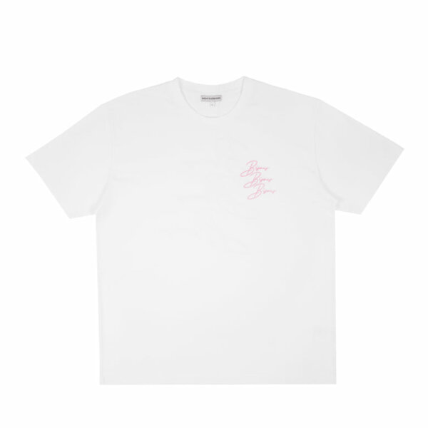 T-shirt Cigarette White - Bisous