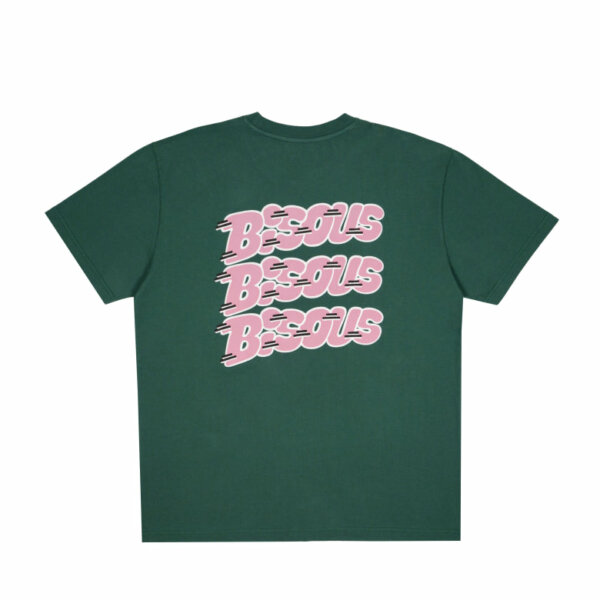 T-shirt Pablo Forest Green - Bisous – Image 2