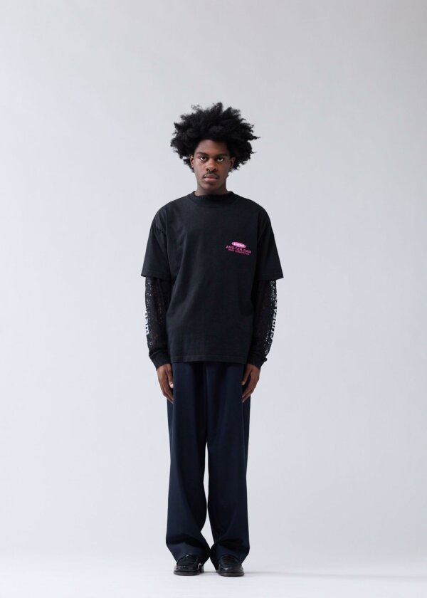 Pearl Readings Tee Black - New Amsterdam Surf Association – Image 3
