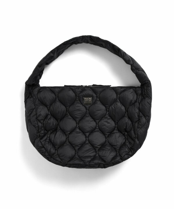 Military Banana Shoulder Down Bag Black - Taion