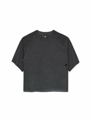 Raw Edge Tee Black - New Amsterdam Surf Association