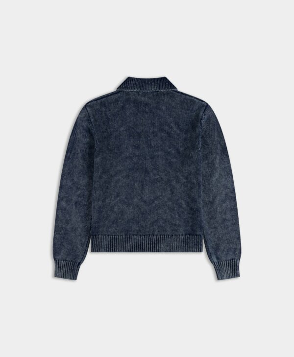 Indigo Knit Cardigan - Daily Paper – Image 2