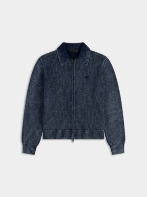 Indigo Knit Cardigan - Daily Paper