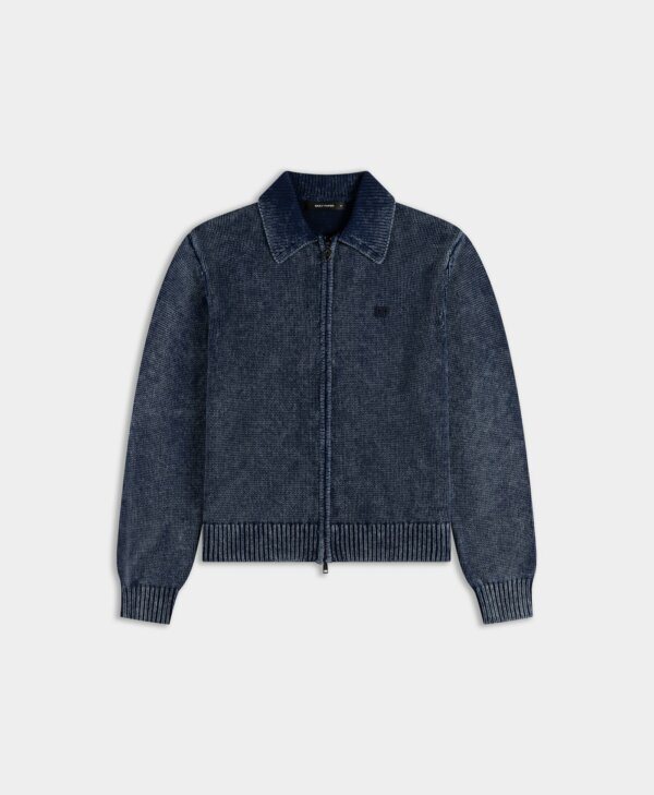 Indigo Knit Cardigan - Daily Paper