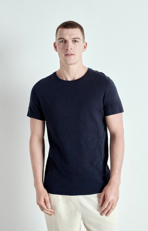 T-Shirt Bysapick Navy - American Vintage – Image 2