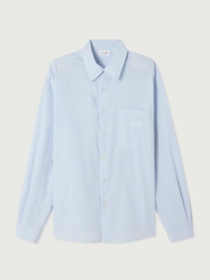 Chemise Eluabird Rayures Bleues - American Vintage