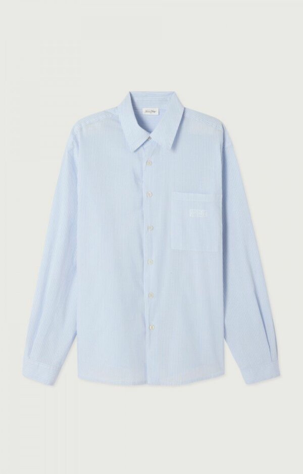 Chemise Eluabird Rayures Bleues - American Vintage