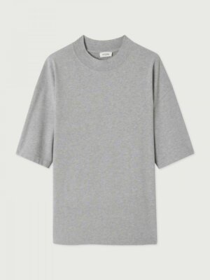 T-Shirt Fazy Gris Chine - American Vintage