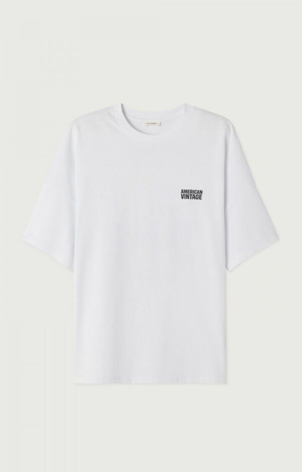 T-Shirt Fizvalley Blanc 20 Years - American Vintage – Image 2