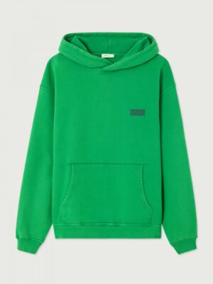 Sweat À Capuche Plizzy Chlorophylle Vintage - American Vintage