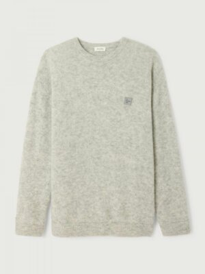 Pull Vitow Gris Clair Chine - American Vintage
