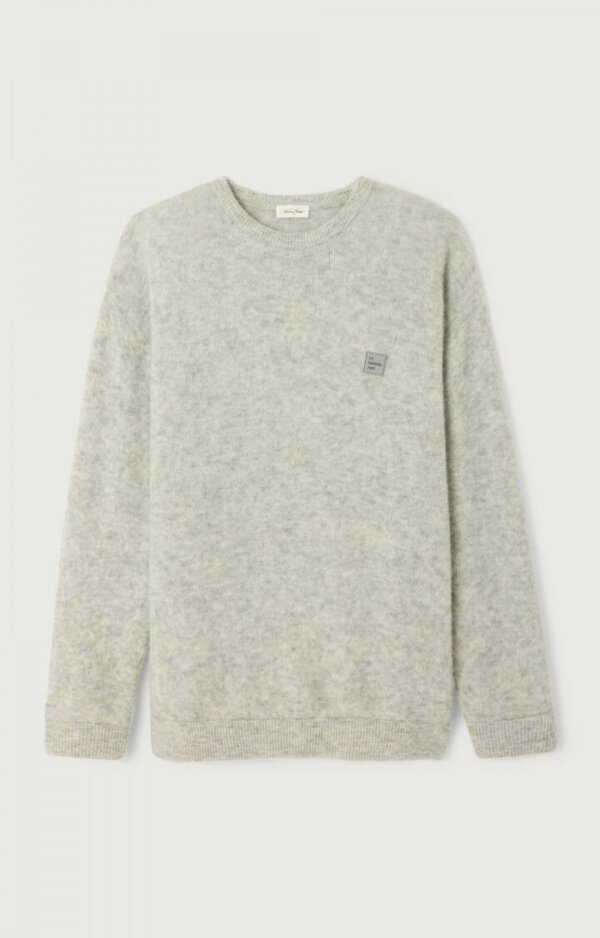 Pull Vitow Gris Clair Chine - American Vintage