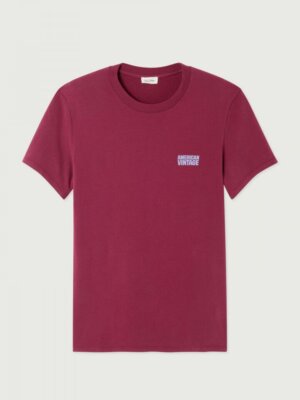 T-Shirt Ykobow Bordeaux - American Vintage