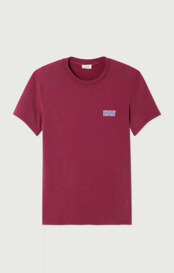 T-Shirt Ykobow Bordeaux - American Vintage