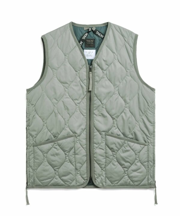 Unisex Military Zip Dark Sage Green - Taion