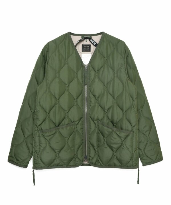 Unisex Military Zip Olive - Taion