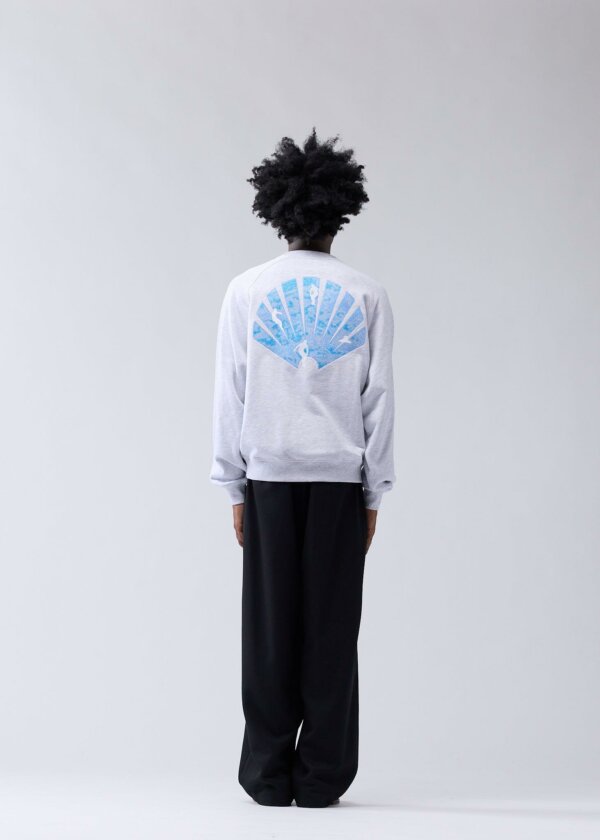 Sea Glow Crewneck Ash - New Amsterdam Surf Association – Image 4