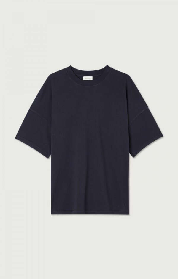 T-Shirt Fizvalley Navy Vintage - American Vintage