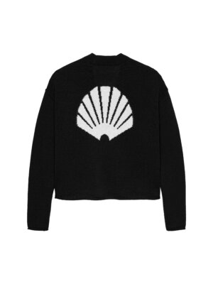 Logo Cardigan Black/White - New Amsterdam Surf Association