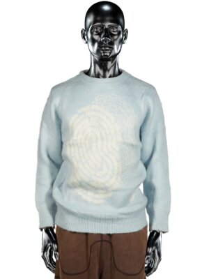 Mohair Sweater Skyblue - Pierre Bassene