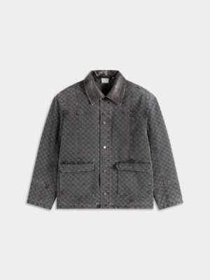 Grey Monogram Workwear Jacket - Daily Paper