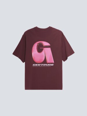 T-shirt Leonce Letter Bordeaux - Gertrude