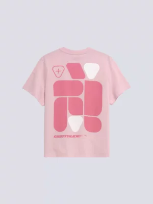 T-shirt Femme Leolina Geometry Blush - Gertrude